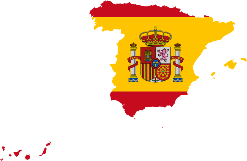 zemekoule Španielsko