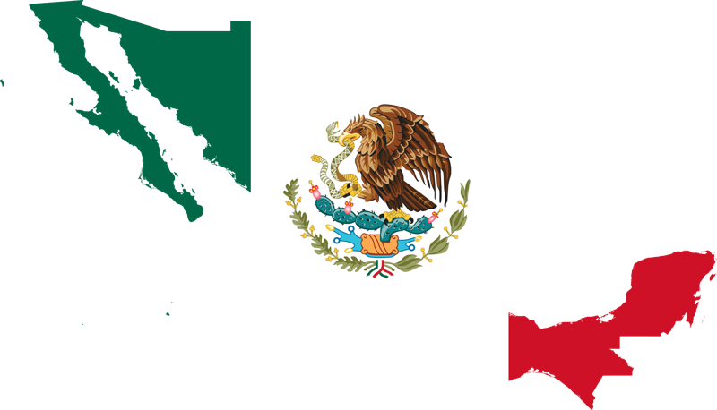 zemekoule Mexiko