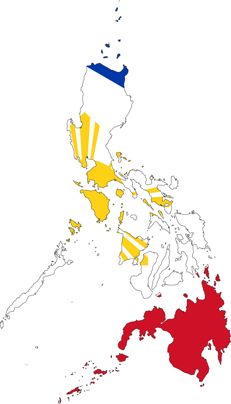 zemekoule Filipíny