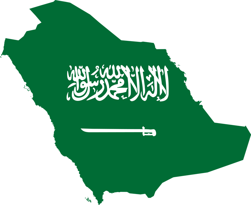 zemekoule Saudská Arábia